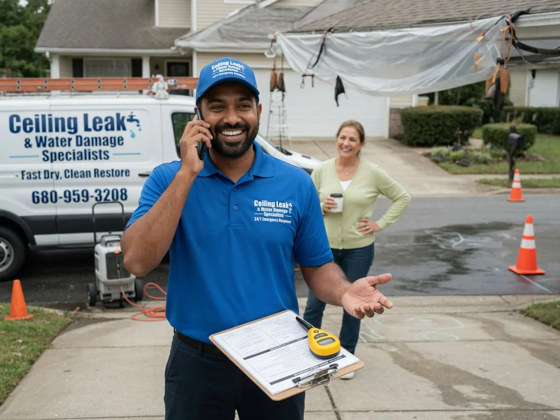 Ceiling Leak Cleanup Selmer, TN FAQs